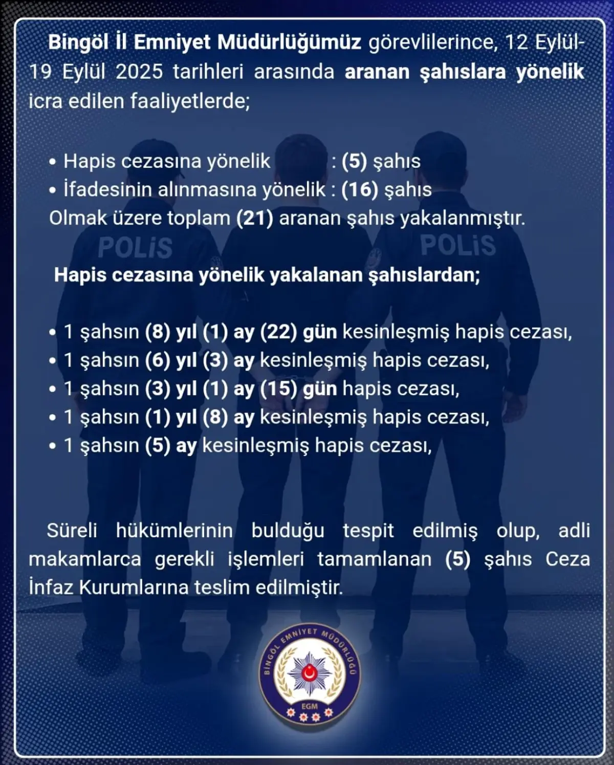 bingolde 21 supheli yakalandi EiSInp9Y