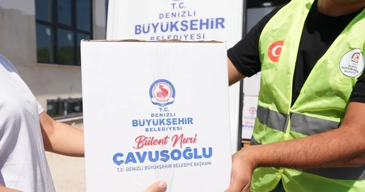 Denizli’de online gıda kolisi uygulaması başladı