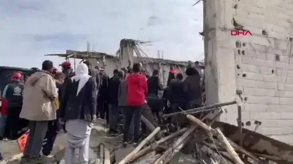 Son Dakika… Şanlıurfa’da inşaatta çökme: Hayatını kaybeden işçiler var