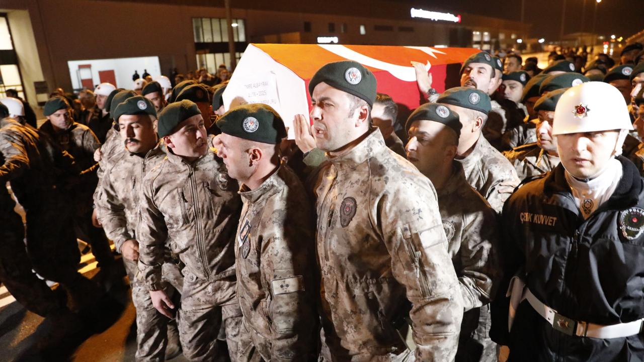 Samsun şehit polis Emre Albayrak’ı karşıladı